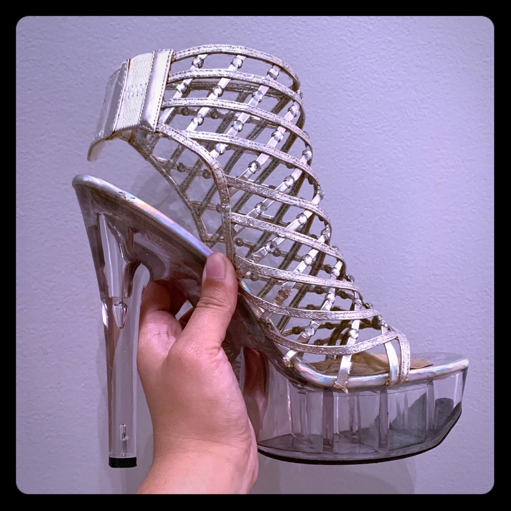 Rhinestone Heels